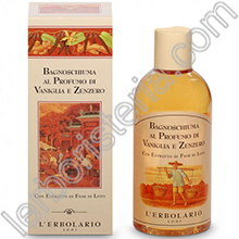 Vaniglia e Zenzero Bagnoschiuma