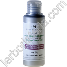 Latte Solare Minerale SPF 30 Alta Protezione Mirto con Estratti Biologici - Ref. n° 28