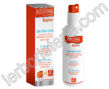 Aloedermal Solar Latte Solare Spray SPF 50+ Protezione Molto Alta