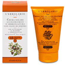 Crema Solare Acceleratrice d'Abbronzatura SPF 15 Protezione Media