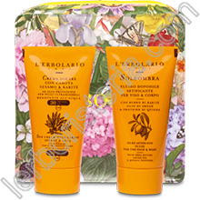 Il Sole in Viaggio Pochette Gialla con Crema Solare SPF30 e Doposole