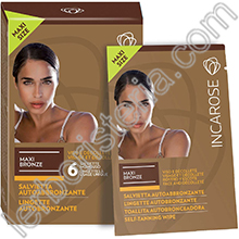 Maxi Bronze Salviette Autoabbronzanti Viso e Dcollet