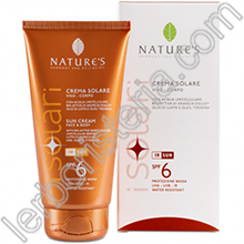 I Solari Crema Solare Viso Corpo SPF6 Protezione Bassa