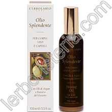 Olio Splendente Corpo Viso Capelli