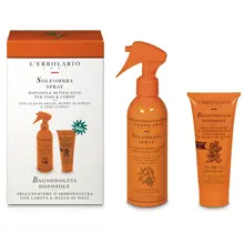 Soleombra Spray Doposole Setificante Viso Corpo con Bagnodoccia Doposole in omaggio