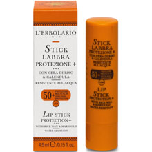 Stick Solare Labbra alla Cera di Riso e Calendula SPF 50+ Protezione Molto Alta