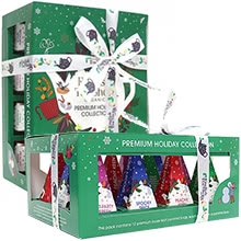 Cofanetto Premium Holiday Collection Verde con Miscele di Tè Verde e Infusi Bio