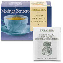 Moringa Zenzero Infuso Biologico