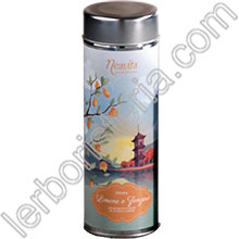 Tisana Limone Zenzero Silver Tin