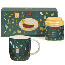 Cofanetto Coccole di T Verde con Infuso Dolce Pausa e Mug