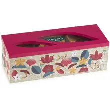 Cofanetto in Legno Rosa 3 Scomparti con Infusi Bio