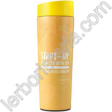 Thermos Start-Up Click-and-Drink Giallo