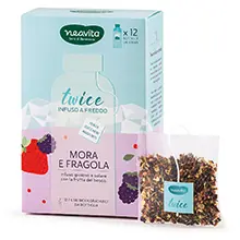 Twice Infuso a Freddo Mora e Fragola Maxi Filtro To-Go