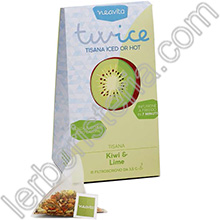 Twice Tisana Iced or Hot Kiwi e Lime Filtroscrigno