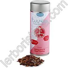 Twice Tisana Iced or Hot Melagrana e bacche di Rosa Canina Silver Tin
