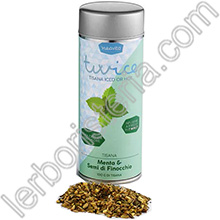 Twice Tisana Iced or Hot Menta e semi di Finocchio Silver Tin