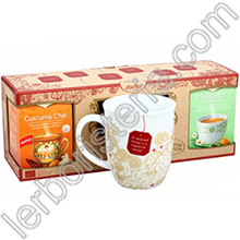 Confezione Regalo Tisane Bio con Tazza Decorata