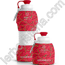 Ecobottiglia Pieghevole Acquainbocca Zitto Water Melon