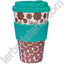 Ecoffee Cup Ecotazza Bambù Biodegradabile Stockholm