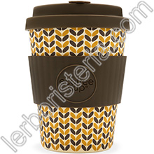 Ecoffee Cup Ecotazza Bambù Biodegradabile Threadneedle
