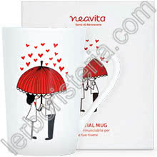 Lovely Tea Tazza Rain of Hearts