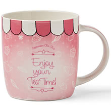 Afternoon Chit Chat Tazza Mug Rosa