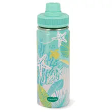 Twice Protect the Sea Bottiglia Thermos Acciaio Azzurra